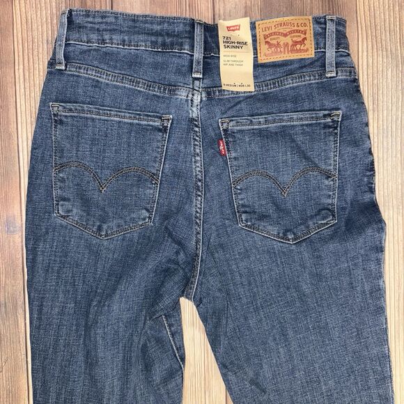 Levi's 721 Women's Jeans Size 6, High-Rise, Skinny Fit - Picture 12 of 16